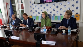 کنفرانس در پارلمان ایتالیا - بحران ایران: راهحل دموکراتیک برای آینده کنفرانس در پارلمان ایتالیا - بحران ایران: راهحل دموکراتیک برای آینده