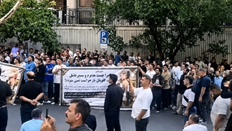 تهران - تجمع اعتراضی مالباختگان سه شرکت تبریزی -