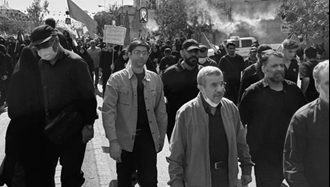 محمود احمدی‌نژاد در چهارمین روز مراسم دفن خامنه‌ای