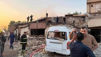 حملات آمریکا و عربستان به یکی از مقرات حشد‌الشعبی عراق