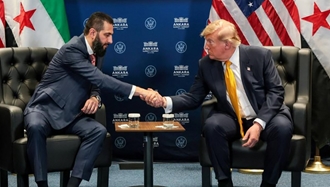  احمد الشرع و ترامپ