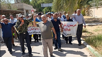شوش - تجمع و راهپیمایی اعتراضی بازنشستگان تأمین اجتماعی 