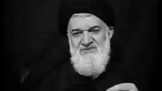 آخوند باقر خرازی سرکرده حزب‌الله رژیم