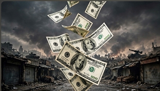 دلار ۲۰۰ هزار تومانی؛ محصول جنگ و غارتگری نظام