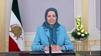 خانم مریم رجوی رئیس‌جمهور برگزیده مقاومت ایران