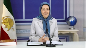 خانم مریم رجوی رئیس‌جمهور برگزیده مقاومت ایران